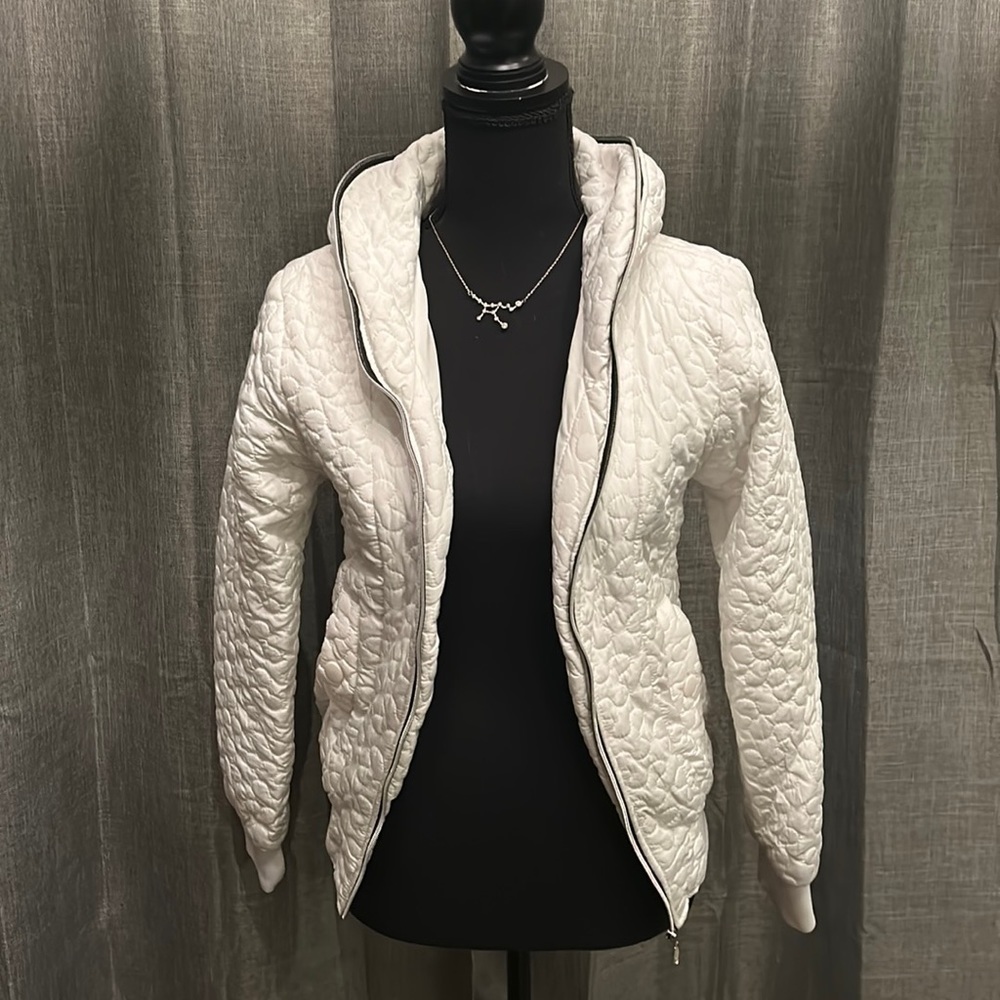 White Converse Coat